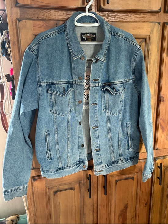 Harley-Davidson Other - Harley-Davidson Light Blue Denim Jacket -